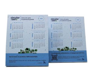 Pflanzbarer Tischkalender für Impronta Adv