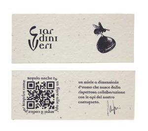 Pflanzbare Etiketten für Giardini Veri